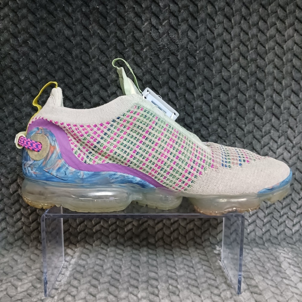 Nike Air VaporMax 2020 Flyknit Pure Platinum Multi Color Men's Shoes Size 11 - Picture 11 of 15